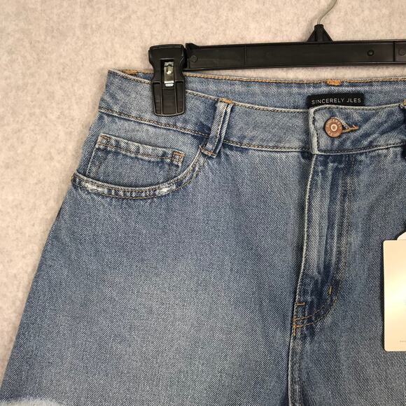 Sincerely Jules Shorts Size 9 29 Jeans Cut Off Super High Rise Vintage Babe Boho - Picture 2 of 10